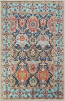 Keen Home Design 2x3 Rug - Machine Washable Entry Rug with Non-Slip Backing, Ideal for Enteryway, Kitchen, Bathroom, Laundry Room - Vintage, Easy Clean, Durable, Low Pile Rug - (2' x 3') by CozyNest Decor