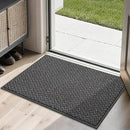 COSY HOMEER-Door-Mat 20" x 32" Non Slip Absorbent Entryway Rugs Dirt Trapper Doormats Washable Entrance Mats Low Pile Welcome Floor Mat for Front Back Door and Entry Mats,Dark Grey by CozyNest Decor