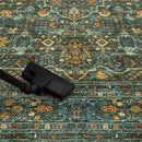 Keen Home Design 6x9 Rug - Machine Washable Area Rug with Non-Slip Backing, Ideal for Living Room, Dining Room, Bedroom - Vintage, Easy Clean, Durable, Low Pile Rug - (6' x 9') by CozyNest Decor