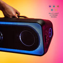 Altec Lansing Shockwave 200 Wireless Party Speaker 180W Bluetooth Speaker with a Long Lasting 12 Hour Battery, Multi LED Party Modes, Multiple bass Boost Modes, Party Sync, AM/FM Radio by TinyTreasures Baby Boutique