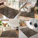 BEQHAUSE Dirt Trapper Door Mat 20"x32" Non-Slip Door Mats Washable Entryway Rugs Stain Resistant Doormat Absorbent Welcome Floor Mat for Front Back Door, Muddy Wet Shoes & Paws,Brown by CozyNest Decor