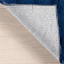 nuLOOM Jeni Checkered 5x8 Machine Washable Area Rug for Living Room Bedroom Dining Room Kitchen, Navy by CozyNest Decor