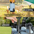 SUNNYFEEL 49''L 550lbs Heavy Duty Wagon Cart Foldable with Wheels,Extra Long Fold Up Wagons Carts with Side Pocket and Brakes for Camping Sports Garden Shopping (Blue) by GreenHaven Gardens