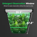 VIVOSUN P888 96"×96"×80" PRO Grow Tent, with Thick 1 inch Poles, Strengthened High Reflective Mylar Oxford Fabric, Extra Hanging Bars & High CFM Kit for Hydroponics Indoor Plant for VS4000×4 by GreenHaven Gardens