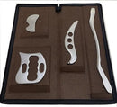 Gua sha Tool Stainless Steel gua sha-Set 4pcs -iastm Tool Gussha Massage Tool Muscle Scraping Tool for Soft Tissue Therapy and Reduce Arms,Back, Legs, Shoulder Muscle Pain(HH1)…… by CozyNest Decor