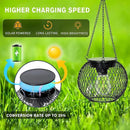 Solar Lanterns Outdoor, 2 Pack Brighter Metal Solar Hanging Lanterns, IP65 Waterproof Solar Lights Outdoor, Gardening Gifts & Decor for Garden Yard Patio Pathway