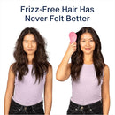 Crave Naturals Glide Thru Hair Brush - Detangler Brush for Curly, Straight, Wet or Dry Hair - Gentle Detangling Brushes for Adults, Kids, Toddlers - Hair Accessories for Women, 7.5x3 - Pink by TinyTreasures Baby Boutique