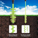 TCBWFY 2 Pack Garden Auger Drill Bit for Planting,3.5"x16" & 1.6"x16.5" Rapid Planter Bulb&Bedding Plant Auger,Earth Drill for 3/8" Hex Drive,Fence Post,Umbrella Hole Digger by GreenHaven Gardens