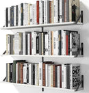 Heimlove Floating Shelves for Wall, 36 Inch Long Wood Floating Bookshelf Set of 3, Wall Mounted Hanging Shelf for Bathroom Bedroom Kitchen, White by CozyNest Decor