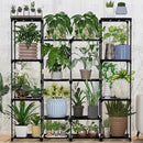 Metal Plant Stand Indoor Outdoor Plant Shelf Stand, 4 Tiers 16 Pots Potted Flower Plant Stands for Indoor Plants Multiple, Plant Shelves Stands Rack for Patio, Balcony, Living Room by GreenHaven Gardens