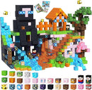 Magnetic Blocks - 200 PCS Build Dark Adventure Forest Castle - Magnetic Toys for Montessori Toddler Christmas Birthday Gifts STEM Sensory Toys for 3 4 5 6 7 8 9 10 Year Old Boys & Girls by TinyTreasures Baby Boutique