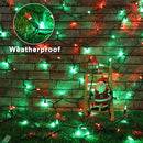 Brizled Red & Green Christmas Lights, 33ft 100 LED Christmas String Lights, 120V UL Certificated Xmas Tree Light Connectable, Mini Xmas Light Set Indoor Outdoor for Holiday Tree Party Home Decor by TinyTreasures Baby Boutique