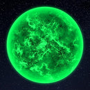 Glow in The Dark Sun for Ceiling, Luminous Planet Wall Sticker, Kids Bedroom Wall Decal, Sticky Fluorescence Sun, Gift for Boys and Girls (Green) by TinyTreasures Baby Boutique