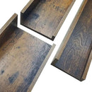 Giftgarden 47 Inch Long Floating Shelves for Wall, Rustic Picture Ledge Large Shelf for Living Room Bedroom Bathroom Kitchen, Set of 3 Different Sizes by CozyNest Decor