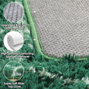 ONASAR Area Rugs for Living Room Bedroom, 5x8 Washable Fluffy Dark Green and White Rug, Geometric Boho Soft Plush Shaggy Fuzzy Floor Carpet for Nursery Kids Girls Boys Teen Dorm Home Decor Aesthetic by TinyTreasures Baby Boutique