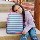 Wildkin 15-inch Kids Backpack – Durable, Padded, Adjustable for School & Travel - Pink Stripes by TinyTreasures Baby Boutique