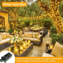 66Ft 200 LED Fairy Lights Plug in, Waterproof String Lights Outdoor & Indoor 8 Modes Christmas Light Bedroom Decor, Timer Twinkle Lights for Girl's Room Garden Party Christmas Decorations (Warm White) by GreenHaven Gardens