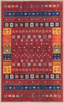 Keen Home Design 2x3 Rug - Machine Washable Entry Rug with Non-Slip Backing, Ideal for Enteryway, Kitchen, Bathroom, Laundry Room - Vintage, Easy Clean, Durable, Low Pile Rug - (2' x 3') by CozyNest Decor