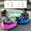 Baby Bumper Car, 6V Electric Kids Bumper Car for Toddlers with Remote Control, Bluetooth - Hot Pink by TinyTreasures Baby Boutique