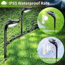 JSOT 6 Pack Solar Lights for Outside Garden Decor, IP65 Waterproof Solar Landscape Outdoor Lighting for Pathway Walkway Driveway Backyard Decoration (Cool/Warm White) by GreenHaven Gardens