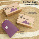 KeaBabies Baby Wrap Carrier - All in 1 Original Baby Carrier Newborn to Toddler Sling, Easy to Wear, Hands Free Bonding, Lightweight, Breathable Infant Wraps (Dark Mauve) by TinyTreasures Baby Boutique