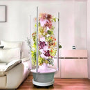 Vertical Hydroponic Growing System Kit – LED Grow Lights, Hydroponic Vegetable Tower,Inddor Lettuce Growing Garden,28 Plant Sites, for Indoor & Outdoor Gardening,Full Spectrum