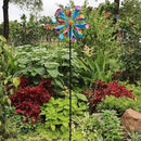 Wind Spinner Outdoor Hangable Wind Spinners 360 Degrees Metal Colorful Wind Spinner for Yard and Garden by GreenHaven Gardens