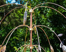 Stanwood Wind Sculpture: Kinetic Copper Triple Spinner - Falling Foliage by CozyNest Decor