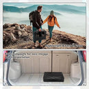 Camping Table with Mesh Desktop, Lightweight & Portable Small Folding Grill Table, Height Adjustable Metal Outdoor Table for Camp, Cooking, BBQ, RV, Picnic-2 FT Black by GreenHaven Gardens