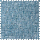 Macochico Pinch Pleated Blackout Curtains 102 Inches Long 100% Light Blocking Blue Linen Drapes for Bedroom Living Room Farmhouse Shabby Chic Burlap Curtains with Tieback 72”Wx102”L 1 Panel by CozyNest Decor
