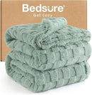 Bedsure GentleSoft Full Size Blankets for Bed Sage Green - Super Soft Cozy Fleece Blanket for Women Men Girls, Large Fuzzy Throws for Bedroom Decor, 84x90 Inches by CozyNest Decor