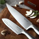 McCook® Knife Sets,German Stainless Steel Kitchen Knives Block Set with Built-in Sharpener by CozyNest Decor