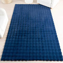 nuLOOM Jeni Checkered 2'6" x 8' Machine Washable Runner Rug for Living Room Bedroom Dining Room Entryway Hallway Kitchen, Navy by CozyNest Decor