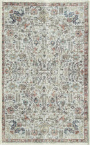 Keen Home Design 2x3 Rug - Machine Washable Entry Rug with Non-Slip Backing, Ideal for Enteryway, Kitchen, Bathroom, Laundry Room - Vintage, Easy Clean, Durable, Low Pile Rug - (2' x 3') by CozyNest Decor