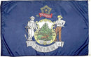 FlagSource Maine Nylon State Flag, Made in the USA, 3x5' by GreenHaven Gardens