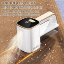 Rechargeable Lint Remover, Fabric Shaver Fuzz Remover, Sweater Shavers with 6-Leaf Blades, 3-Speeds Digital LED Display to Remove Pilling for Clothing and Furniture, Lint Ball, White by CozyNest Decor