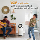 LG PuriCare 360-Degree Single Air Purifier with Clean Booster, ThinQ Wi-Fi and Voice Control (AS330DWR0), 310 sq. ft, White by TinyTreasures Baby Boutique