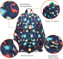 Toddler Backpack Waterproof 3D Little Dinosaur Design-Cute Animal Cartoon Unisex Mini for School Travel Daycare-Lightweight Kids Backpack for Boys & Girls Ages 1-5 Years by TinyTreasures Baby Boutique