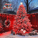 JMEXSUSS 2 Pack Red Solar String Lights, Total 400 LED 151FT Red Solar Lights Outdoor Waterproof, 8 Modes Christmas String Lights for Outside Yard Patio Garden Tree Decorations by GreenHaven Gardens
