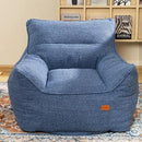 Bean Bag Chair with Filler, Bean Bag Sofa Chair with Tufted Soft Armrests Plush Lazy Sofa Comfy Chair,Large BeanBag Chair for Adults in Livingroom, Bedroom by CozyNest Decor