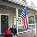 4’ x 6’ Elizabeth Ross American Flag with Embroidered Stars by GreenHaven Gardens