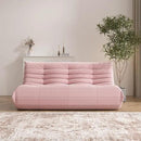 Big Bean Bag Chairs for Adults, 3 Seater Large Bean Bag Sofa, Fireside Chair Lazy Sofa Chair with High Density Comfortable Foam, Modern Bean Bag for Living Room, Bedroom, Office (Pink) by CozyNest Decor