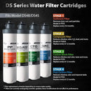 iSpring F5DS 1-Year Replacement Supply Filter Pack - Sediment, Composite, Carbon Block & Post Carbon Filters for DS4B & DS4S by CozyNest Decor