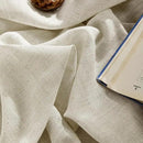 Joydeco Linen Curtains 84 Inch Length 2 Panel Sets,Light Filtering Curtains for Bedroom 100 Inch Wide Living Room Drapes with Back Tabs & Rod Pockets (W100 x L84 Inch, Beige) by CozyNest Decor
