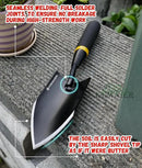 Garden Shovel - Heavy Duty Gardening Hand Trowel, Carbon Steel Garden Trowel with Rubberized Handle, Trowel Garden Tool for Diligent Farmer Soil Planting Digging Transplanting by GreenHaven Gardens