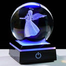 Qianwei 3D Crystal Guardian Angel Figurines - Angel Statue Stuff, Paperweight, Sympathy & Birthday Gifts for Christian & Best Friend Keepsake by GreenHaven Gardens