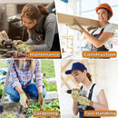 HANDLANDY Women Safety Work Gloves Utility Touch Screen Working Grip Glove for Yardwork Gardening Breathable Mechanic Gloves by GreenHaven Gardens