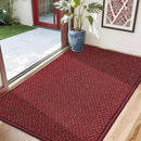 COSY HOMEER-Door-Mat 32"x48" Non Slip Absorbent Entryway Rugs Dirt Trapper Doormats Washable Entrance Mats Low Pile Welcome Floor Mat for Front Back Door and Entry Mats,Red by CozyNest Decor