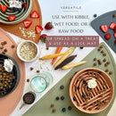 The Slowdown Bowl Silicone Slow Feeder for Dogs & Puppies, Slow Eating Modern Lick Mat Design Reduces Gulping, Fits 2 Cups 7.5” Across x 1.5” Tall, Mealtime Challenge, Medium-Sage by CozyNest Decor