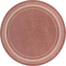 Unique Loom Outdoor Border Collection Area Rug - Soft Border (13'Round, Rust Red/ Ivory) by GreenHaven Gardens